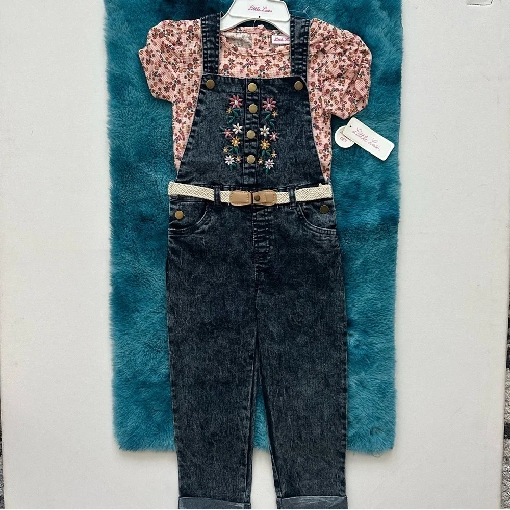 Little Lass Girls 2 Piece Set Size 5 - Picture 13 of 13